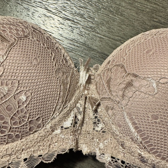 Rene Rofe Lace Underwire Bra - Taupe size 32A NWT - Picture 7 of 7